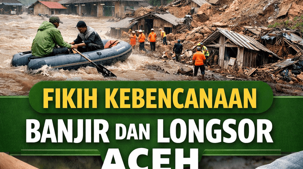 fikih kebencanaan, banjir aceh, longsor aceh, musibah dalam islam, bencana alam dalam islam, takdir dan ikhtiar, solidaritas sosial islam, tolong menolong, fiqih kontemporer, aceh