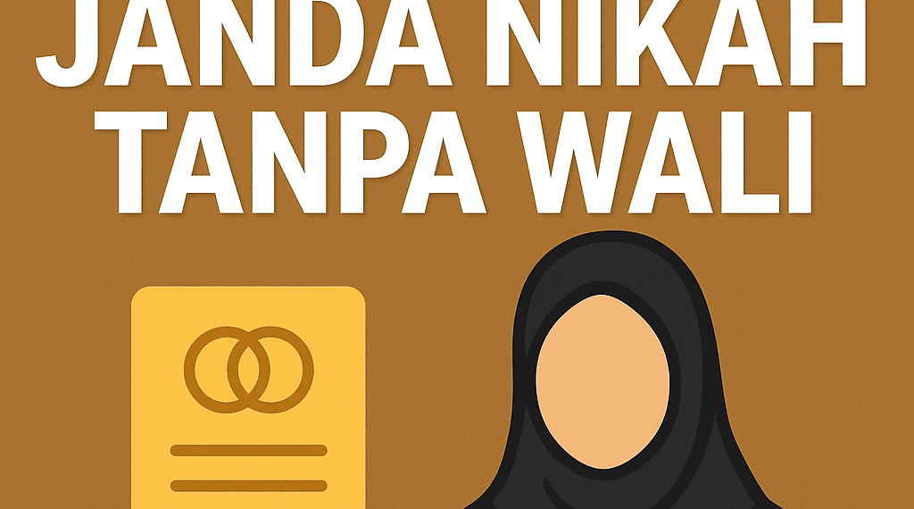 janda nikah tanpa wali