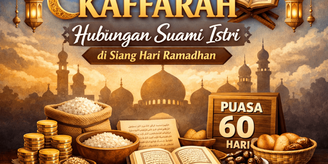 kaffarah ramadhan, hubungan suami istri siang ramadhan, hukum jima ramadhan, kaffarah puasa, puasa dua bulan berturut-turut, fidyah, fakir miskin, fiqih puasa, hukum puasa ramadhan