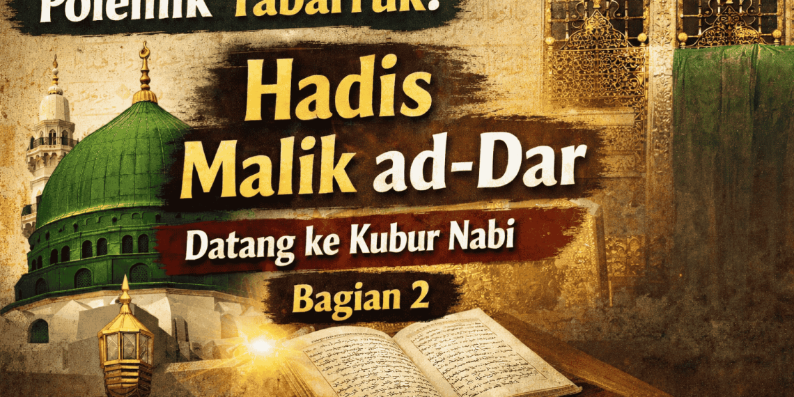 polemik tabarruk, tabarruk dalam islam, hadis malik ad dar, kubur nabi, ziarah kubur nabi, tawassu