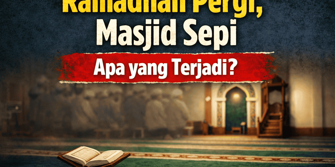Ramadhan Pergi, Masjid Sepi, Apa yang Terjadi