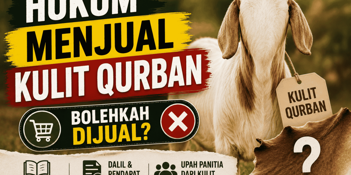 hukum menjual kulit qurban
